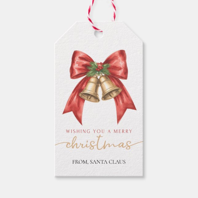 Weihnachten Geschenkanhänger (Vorderseite)