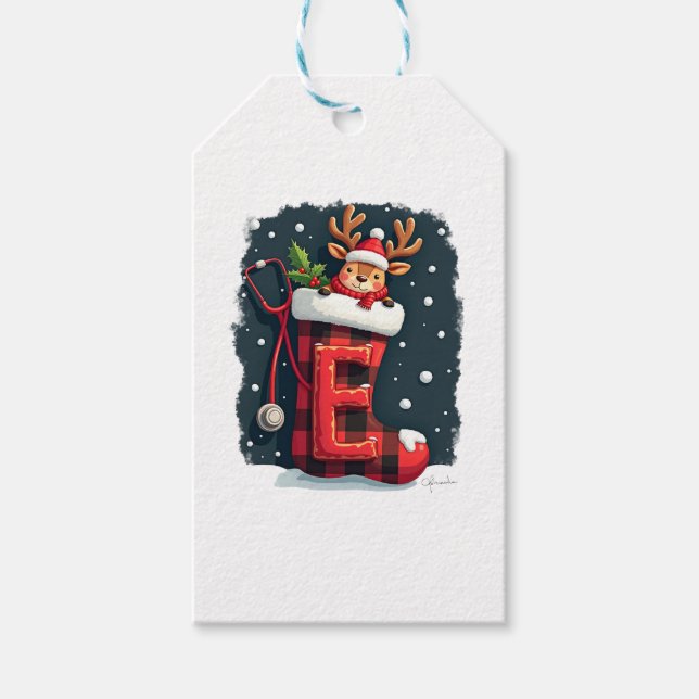 Weihnachten Geschenkanhänger (Vorderseite)