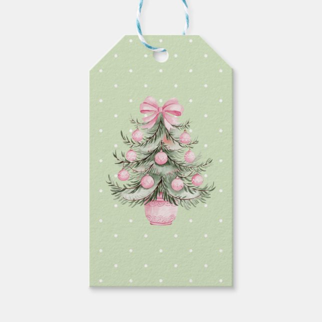 Weihnachten Geschenkanhänger (Vorderseite)