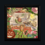 Weihnachten Geschenkbox<br><div class="desc">Ein Vintager Santa aus den 1800ern windet hallo.</div>