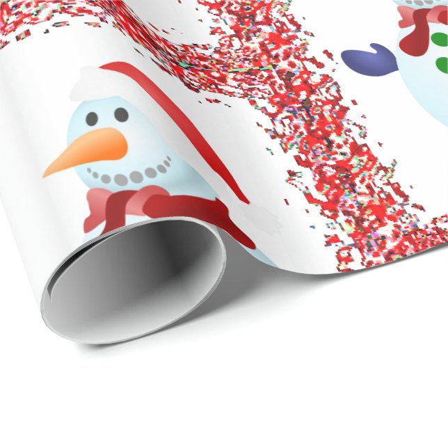 Weihnachten Geschenkpapier (Rolleneckpunkt)