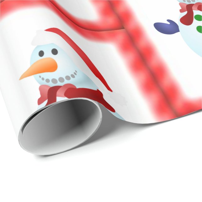 Weihnachten Geschenkpapier (Rolleneckpunkt)