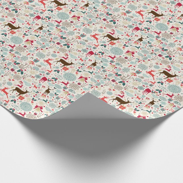 Weihnachten Geschenkpapier (Ecke)