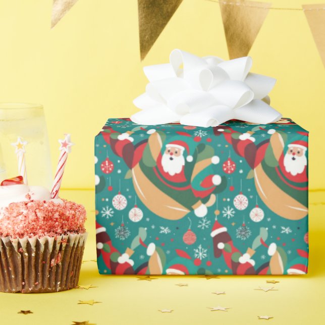 Weihnachten Geschenkpapier (Geburtstagsparty)