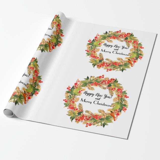 Weihnachten Geschenkpapier (Ungerollt)