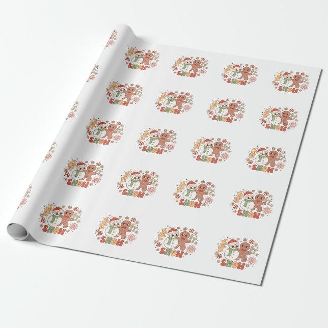 Weihnachten Geschenkpapier (Ungerollt)