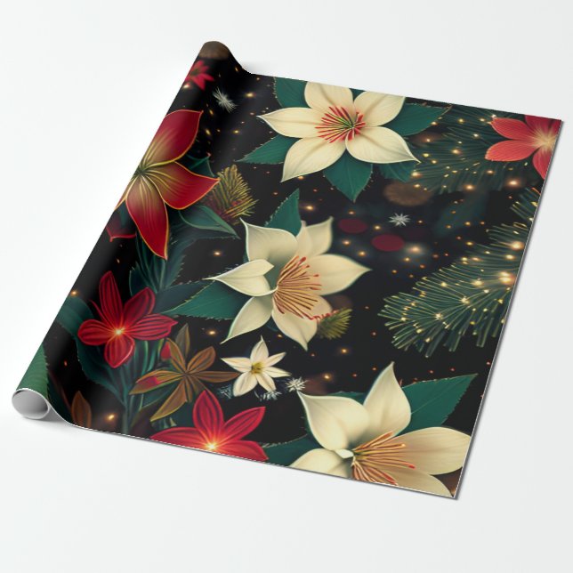 Weihnachten Geschenkpapier (Ungerollt)