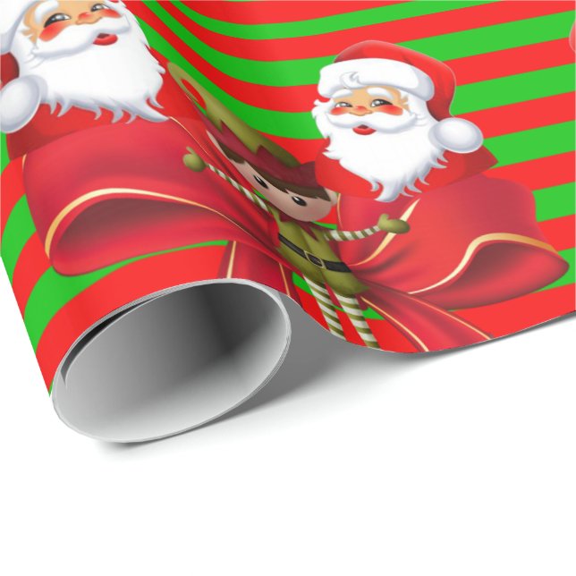 Weihnachten Geschenkpapier (Rolleneckpunkt)