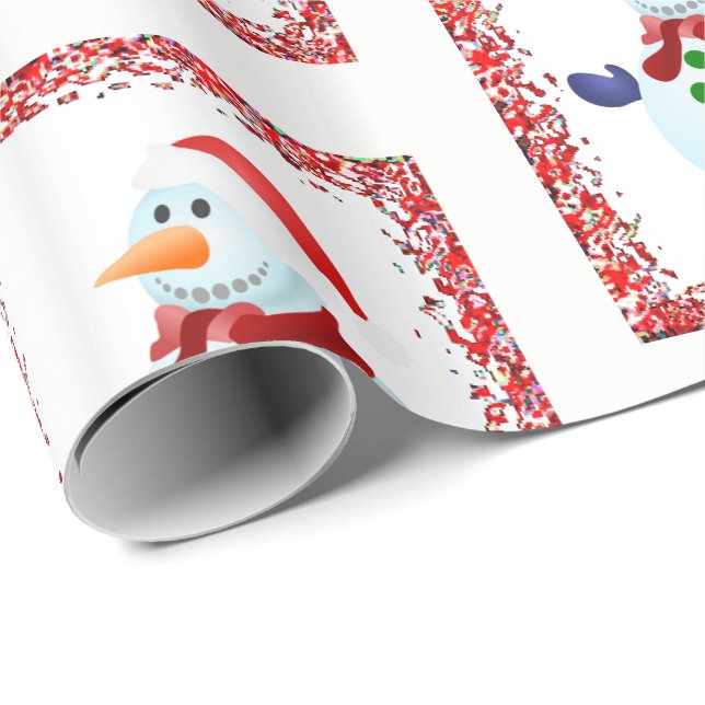 Weihnachten Geschenkpapier (Rolleneckpunkt)