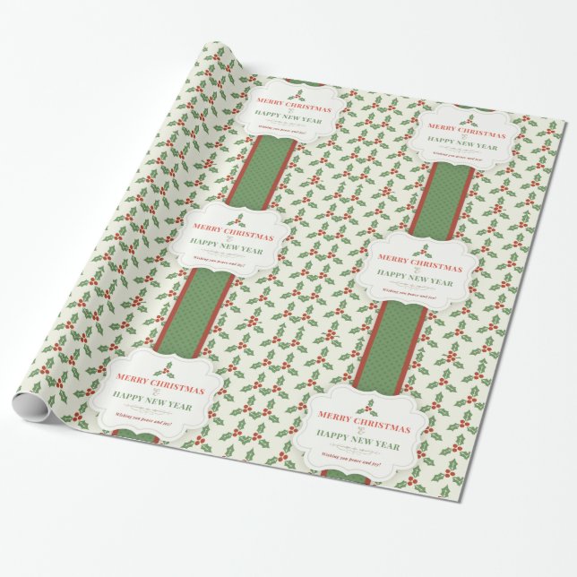 Weihnachten Geschenkpapier (Ungerollt)