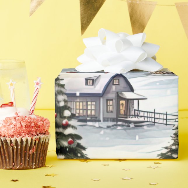 Weihnachten Geschenkpapier (Geburtstagsparty)