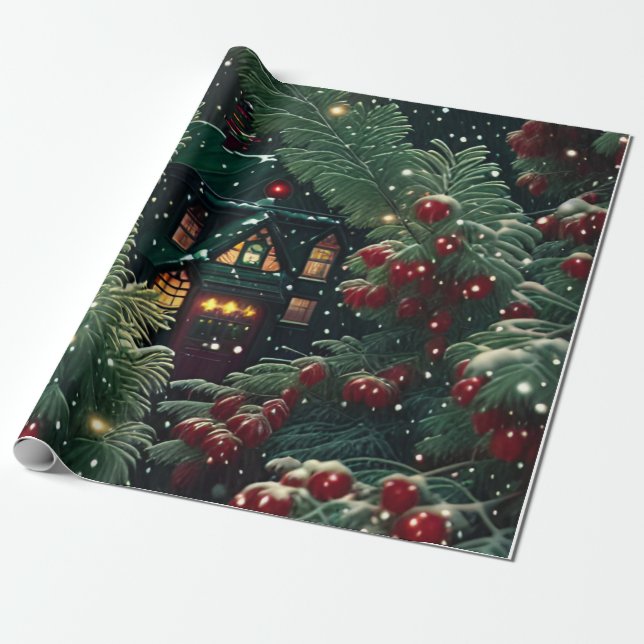 Weihnachten Geschenkpapier (Ungerollt)