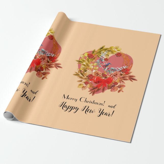 Weihnachten Geschenkpapier (Ungerollt)