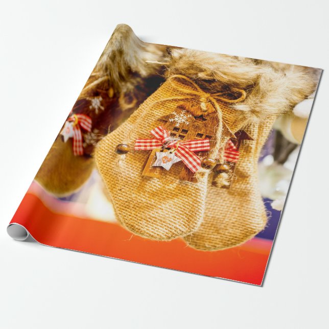 Weihnachten Geschenkpapier (Ungerollt)