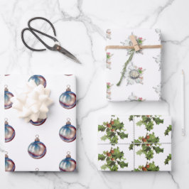 Weihnachten Geschenkpapier Set