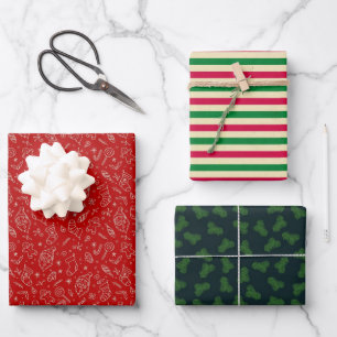 Weihnachten Geschenkpapier Set