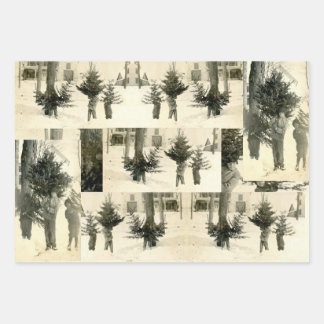 Weihnachten Geschenkpapier Set