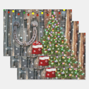 Weihnachten Geschenkpapier Set