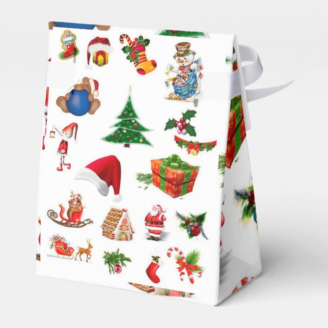 Weihnachten Geschenkschachtel (Rückseite)