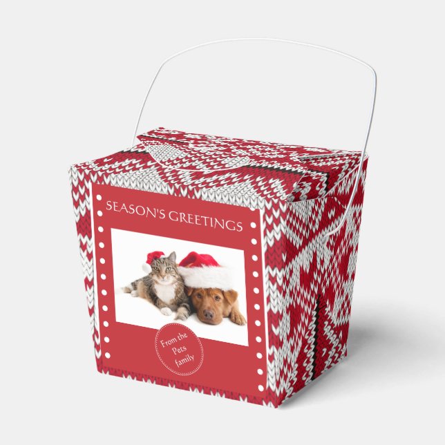 Weihnachten Geschenkschachtel (Vorderseite)