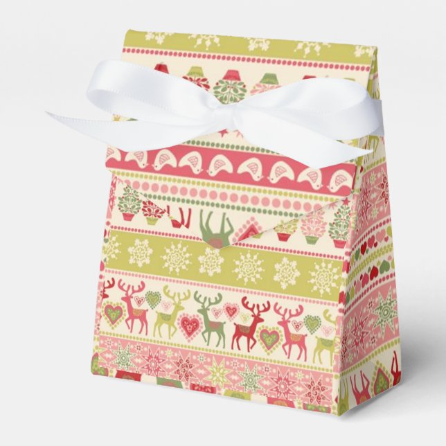 Weihnachten Geschenkschachtel (Vorderseite)