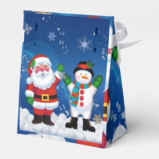 Weihnachten Geschenkschachtel (Rückseite)