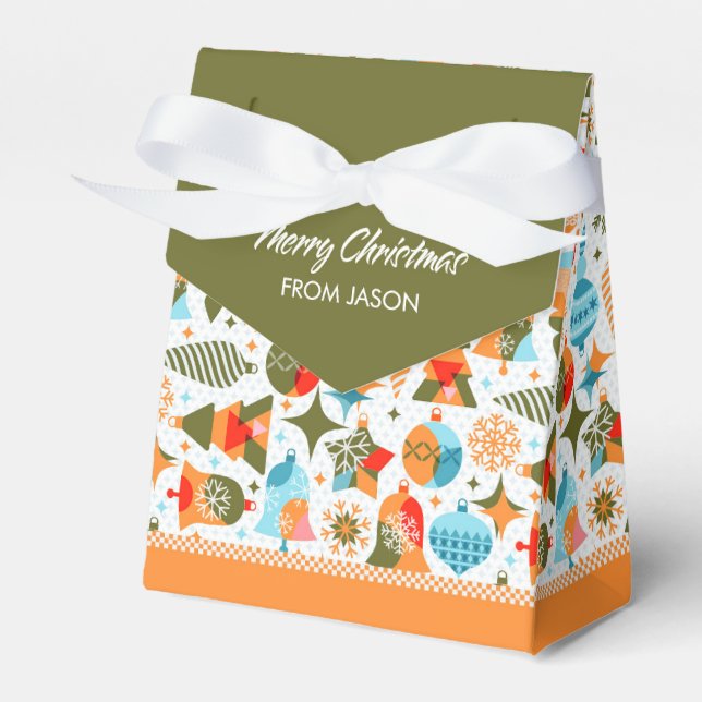 Weihnachten Geschenkschachtel (Vorderseite)