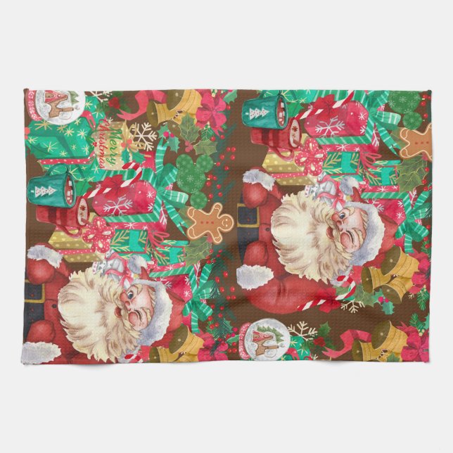 Weihnachten Geschirrtuch (Horizontal)