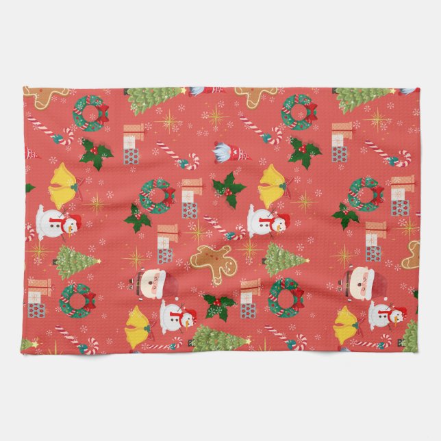 Weihnachten Geschirrtuch (Horizontal)