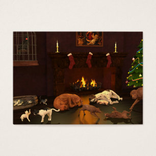 Weihnachten gewartet