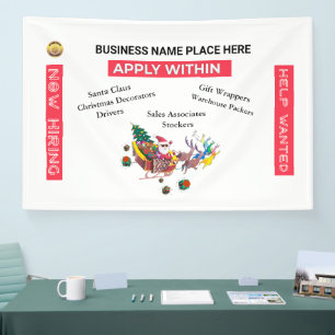 Weihnachten Gewollt Jetzt den Weihnachtsklaus Cust Banner