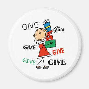 Weihnachten Gib Gib Gib Magnet
