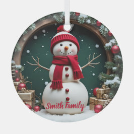 Weihnachten - Glaszirkel Ornament