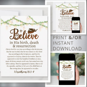 Weihnachten Glaube Jesus Krippe Rustikale Skript