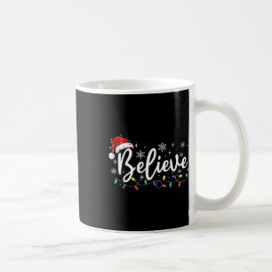 Weihnachten - Glauben Sie den Weihnachtsmann glaub Kaffeetasse