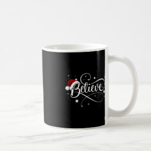 Weihnachten - Glauben Sie den Weihnachtsmann glaub Kaffeetasse