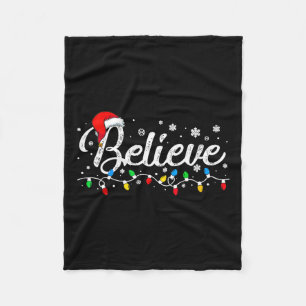 Weihnachten Glauben Weihnachtsmann Weihnachten Fam Fleecedecke