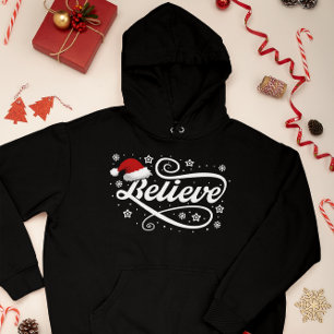 Weihnachten glaubt Weihnachtsmann - Weihnachtsmann Hoodie