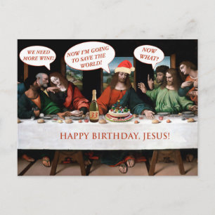 Weihnachten glücklich Geburtstag Jesus Comic Stil 