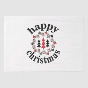 Weihnachten glücklich Weihnachten Seidenpapier