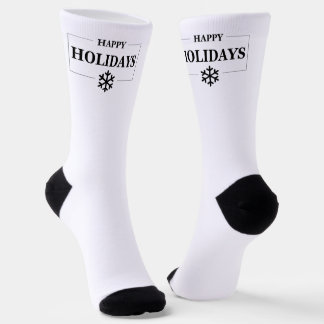 Weihnachten glücklichen Urlaub Custom Geschenk Mer Socken