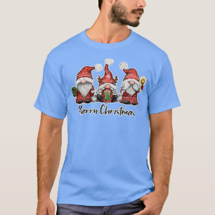 Weihnachten - Gnomes Png Merry T-Shirt