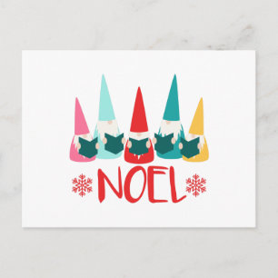 Weihnachten Gnomes Postkarte