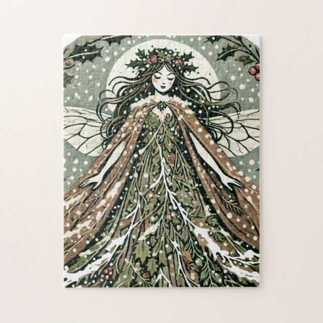 Weihnachten Goddess Winter Solstice Puzzle (Vertikal)