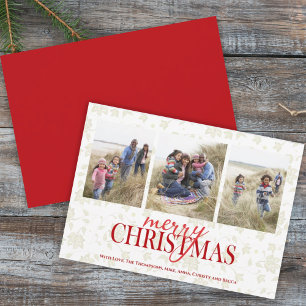 Weihnachten Gold Eleganter Blumenurlaub 3 Foto