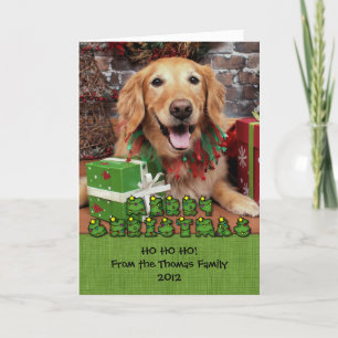 Weihnachten - golden retriever - Sidney