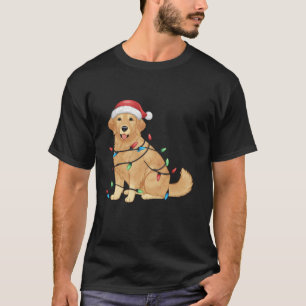 Weihnachten Golden Retriever T-Shirt Happy New Ye