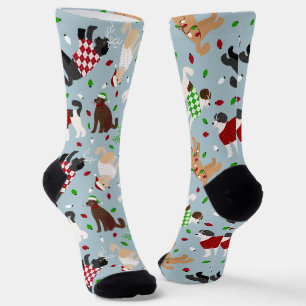 Weihnachten Goldendoodle Labradoodle Socken