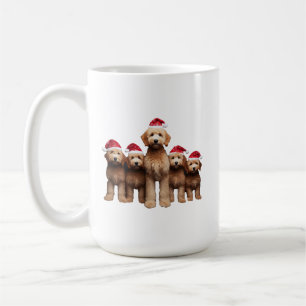 Weihnachten Goldendoodle, Xmas Labradoodle-Crew Kaffeetasse