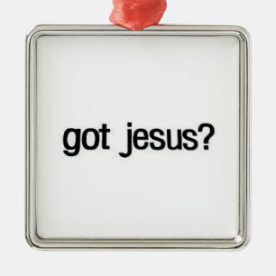 Weihnachten got Jesus Christus, der wieder geboren Ornament Aus Metall